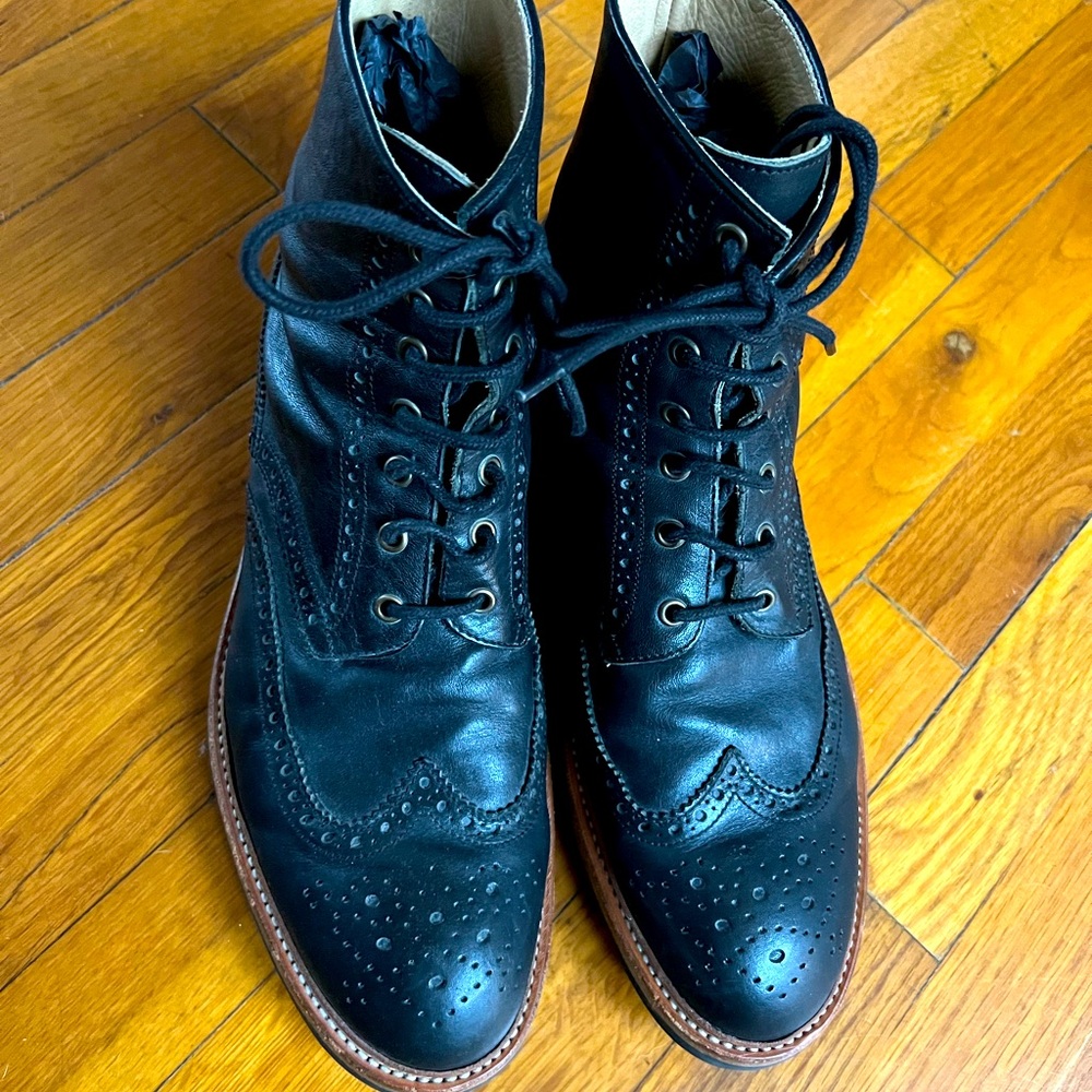 PAUL SMITH BLACK BOOTS SIZE 11